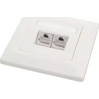 Elektrická zásuvka DATACOM STP dvojzásuvka pod omítku (50271526)