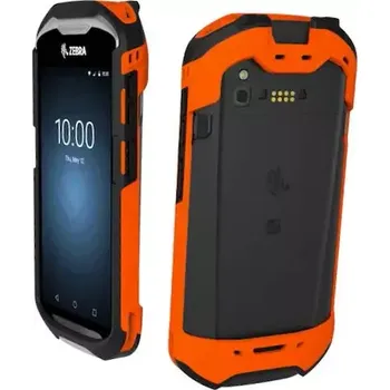 Pouzdro na mobilní telefon ZEBRA ochranný kryt včetně popruhu na ruku pro TC52ax (SE5500) oranžová (SG-TC52AX-LORGB-01)