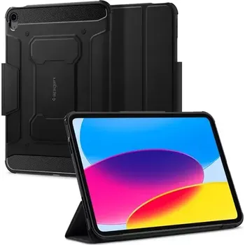 Pouzdro na mobilní telefon Spigen Rugged Armor Pro ochranný kryt pro Apple iPad 10.9" 2022 černá (ACS05417)