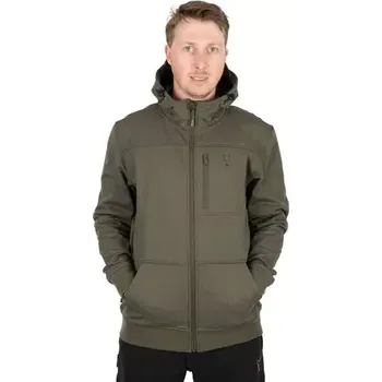 Rybářské oblečení FOX Bunda Collection Green/Black Soft Shell Jacket 3XL (CCL273)