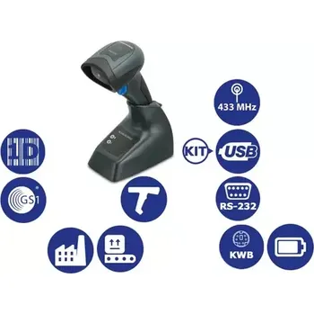 Čtečka čárových kódů DATALOGIC QuickScan I QM2131 kit2-USB (QM2131-BK-433K1)