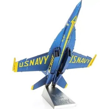 3D puzzle Metal Earth 3D Puzzle F/A-18 Super Hornet - Blue Angels (153183)