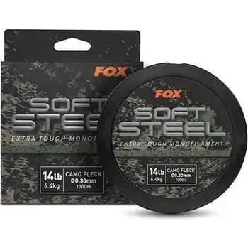 FOX Vlasec Soft Steel Fleck Camo Mono 1000m 0,33mm 7,3kg (CML200)
