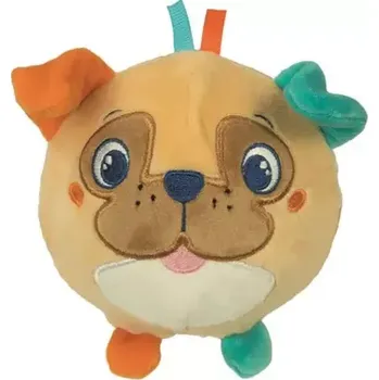 Clementoni BABY Plyšový míček Pejsek s chrastítkem (17683)