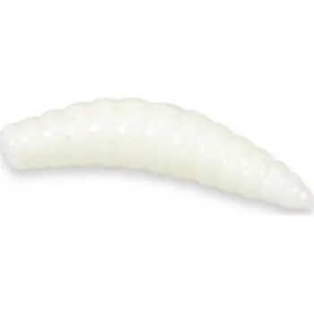 Rybářský háček 15ks - Gumové Nástrahy Iron Trout Soft Bee Maggots 2,5cm Česnek W