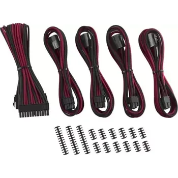 Kabel do PC CableMod Classic ModMesh Kabel Extension Kit 8+8 pin PCIe - černo-červená (CM-CAB-CKIT-N88KKR-R)