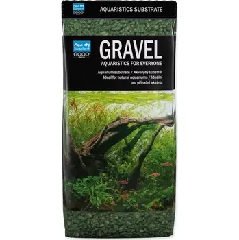 Akvaristika Aqua Excellent Písek olivově zelená 3-6mm 1kg (451-50715)