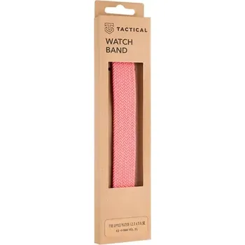 Řemínek na hodinky Tactical 787 Pletený Převlékací Řemínek pro Watch 42 44mm vel. XL růžová (8596311138621)