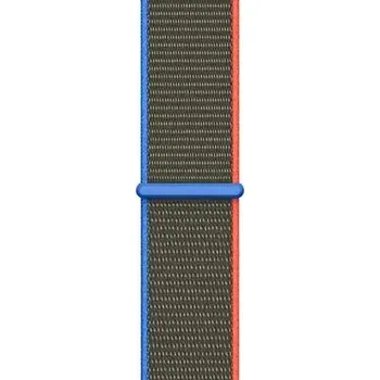 Řemínek na hodinky Apple Watch 40mm provlékací sportovní řemínek olivová (MJFU3ZM/A)