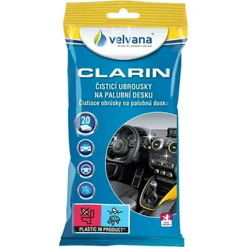Velvana Čisticí ubrousky na palubní desku 20ks (31.395)