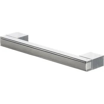 Nábytkové kování - Úchytka Verona lesklý chrom/ imitace nerezu Rozteč: 128 mm