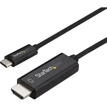 Kabel do PC StarTech kabel USB-C na HDMI černá (CDP2HD3MBNL)