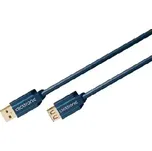 ClickTronic HQ OFC prodlužovací USB3.0 kabel, A-A, zlacené konektory, 1,8m (4040849701191)