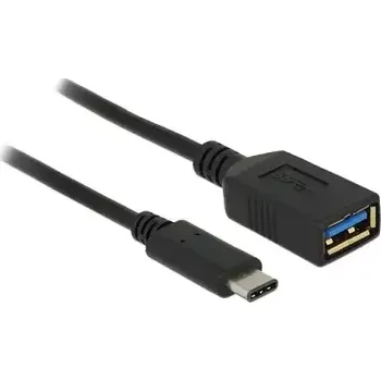 Kabel do PC DeLock adaptér SuperSpeed USB (USB 3.1, Gen 1) USB Type-C samec USB Type A samice (65634)