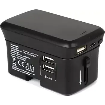 RealPower TravelCharge-4K černá (4040895007568)