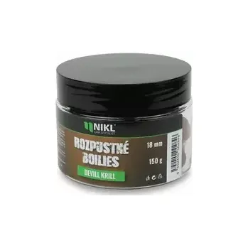 Boilies Nikl Rozpustné boilies Devill Krill 150g 14mm (2004839)