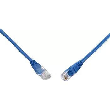 Síťový kabel Solarix UTP CAT5E 0.5m non-snag proof modrá (C5E-155BU-0,5MB)