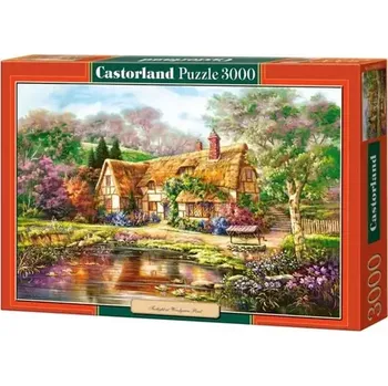 Puzzle Castorland 300365 Soumrak u rybníka (9337)