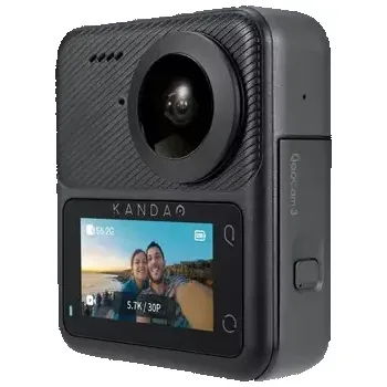 Sportovní kamera Kandao QooCam 3 Motorcycle Combo (Q23G-03)