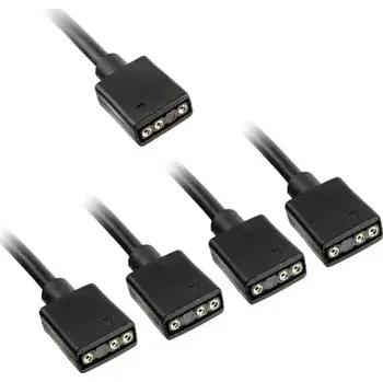 Počítačový zdroj Kolink Rozbočovací kabel ARGB 1-4 - 30cm černá (PGW-AC-KOL-115)