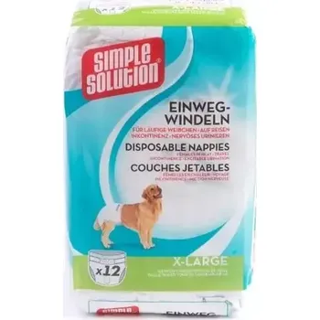toaleta pro psa Simple Solution Pleny pro psy 12ks - velikost XL (BG-92007)