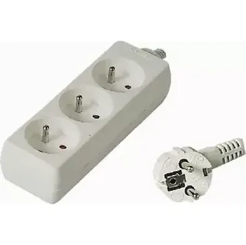 Prodlužovací kabel PremiumCord Prodlužovací přívod 230V 5m 3 zásuvky (8592220002626)