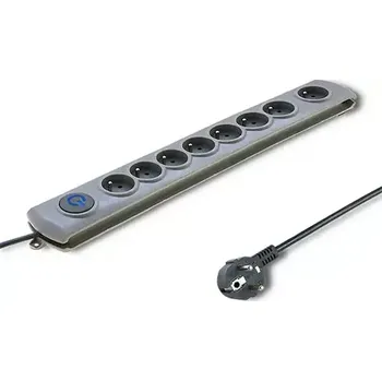 Přepěťová ochrana Qoltec 50167 Přepětová ochrana Quick Switch (8 zásuvek) (50167-Q)