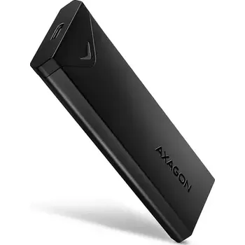 Ukládání dat AXAGON EEM2-UB2, USB-C 10Gbps - M.2 NVMe SSD ARROW box, černý (EEM2-UB2)