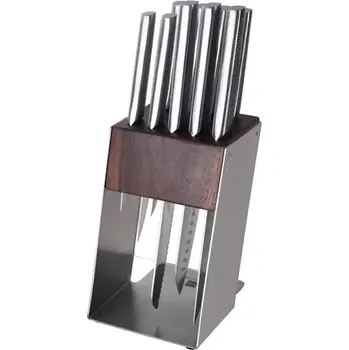 Kuchyňský nůž iPureHome 10-dílná sada kuchyňských nožů nerez se stojanem (27898)
