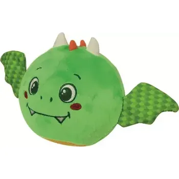 Hračka pro kojence Clementoni BABY Plyšový míček Dráček s chrastítkem (17683)