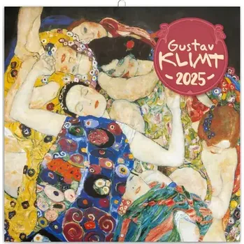 Kalendář Presco Group Poznámkový kalendář Gustav Klimt 2025 (PGP-33652-V)