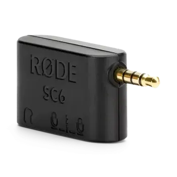 Audio kabel Rode SC6 adaptér pro 2x TRS Jack 3.5 mm (F) - TRS Jack 3.5 mm (M) černá (400830050)