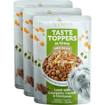 Krmivo pro psa Applaws kapsička Dog Jehněčí s cuketou v omáčce 3x85g