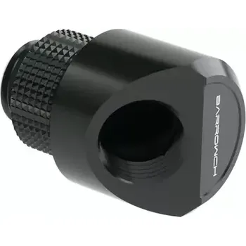 Fitinka Barrow G1/4 (M-F) spojka - 45° koleno (FBWT45-MR) černá (FBWT45-MR b)