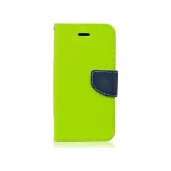 Pouzdro na mobilní telefon Mercury FANCY DIARY pouzdro pro Samsung J100 Galaxy J1 limetkovo-modrá (33610166)