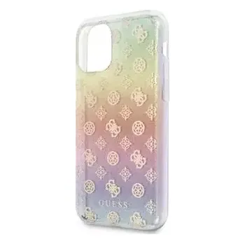 Pouzdro na mobilní telefon GUESS Iridescent 4G Peony Zadní Kryt pro Apple iPhone 11 Pro Max (3700740461594)