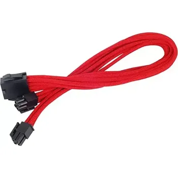 Kabel do PC SilverStone kabel 8-pin EPS 4+4-pin ATX/EPS 30 cm červená (SST-PP07-EPS8R)