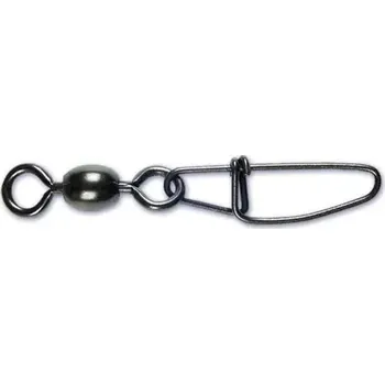 Black Cat Obratlík s karabinkou Cross Lock Swivel Velikost 1/0 55kg 5ks (6173100)