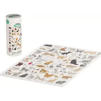 Puzzle Ridley's Games - Puzzle - Pro milovníky koček bílá (RG8575)