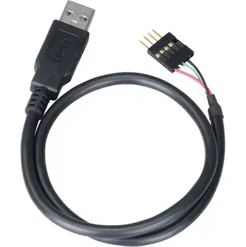 Kabel do PC AKASA kabel externí USB na interní USB konektor (EXUSBIE-40)