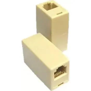 Konektor DATACOM Spojka 2 x RJ45 (UTP) plast (50271009)