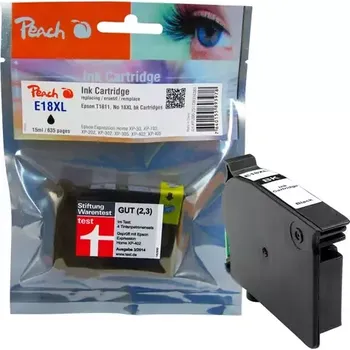 Počítač PEACH kompatibilní cartridge Epson T1811, Black, 15 ml (PI200-231)