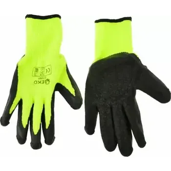 Pracovní rukavice GEKO Pracovní zimní rukavice vel. 8 zelené (G73585)