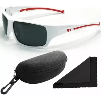 Sluneční brýle Polarized Brýle sluneční 247 - obroučky bílé-červené (56.026)