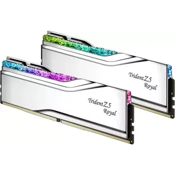 Operační paměť G.Skill Trident Z5 Royal RGB 32GB (2x16GB) 7600Mhz stříbrná (F5-7600J3646G16GX2-TR5S)