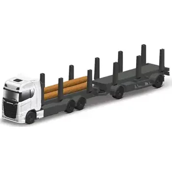 autíčko Maisto Mini pracovní stroje - Těžba dřeva Scania 770 (101211682-82949)