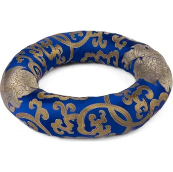 Polštářek pod tibetskou mísu ø 20 cm modrý (vhodný na mísu o průměru cca 25 cm a více)