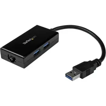 USB hub StarTech USB 3.0 adaptér s Hubem černá (USB31000S2H)