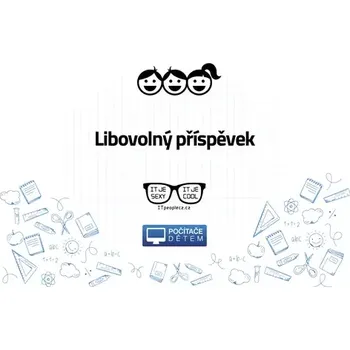 Dárkový potravinový koš Dárkový certifikát Počítače dětem (Libovolná hodnota)/Pomoc rodinám v nouzi/Digitální gramotnost/ Nadační fond IT people (PCdetemLibovolna)