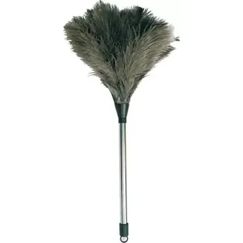 Prachovka MSV prachovka z pštrosího peří s rukojetí z nerezové oceli 44 cm (3700703903321)